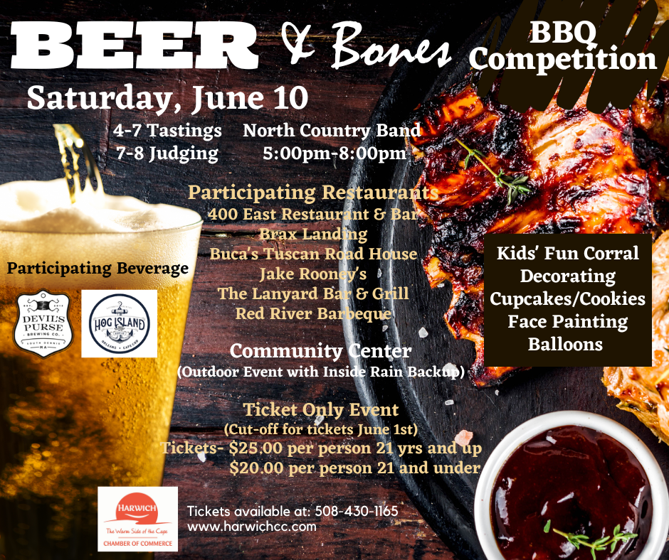 BBQ Competition Beer & Bones | Harwich Chamber of Commerce