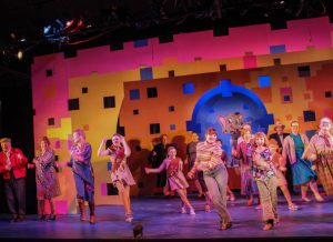 On-stage production of a musical by the Cape Cod Theater Company