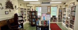 Main front room in Harwich Port library